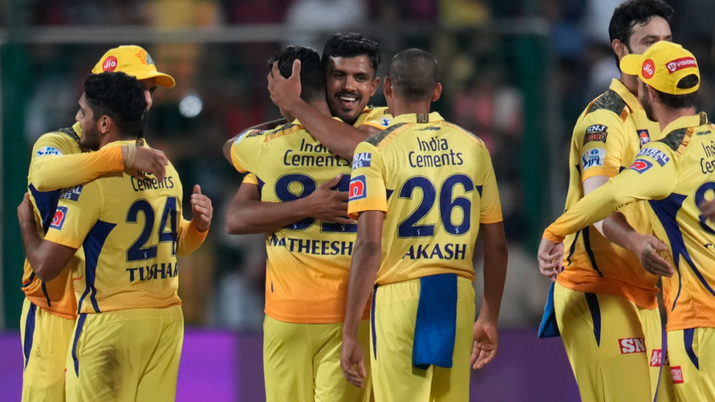 royal challengers bangalore vs chennai super kings match scorecard